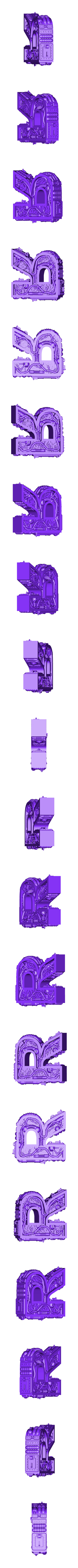 Letter_R_Alphonse_Marcel_01.stl Steampunk Alphabet