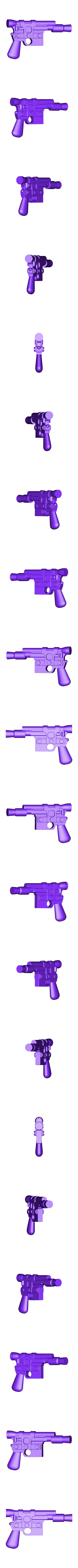 PlaKit_StarWars_HanSolo_BLASTER.stl StarWars Han Solo