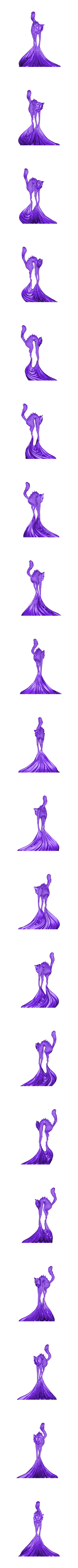 Cat.stl Die Katze und der Luftballon