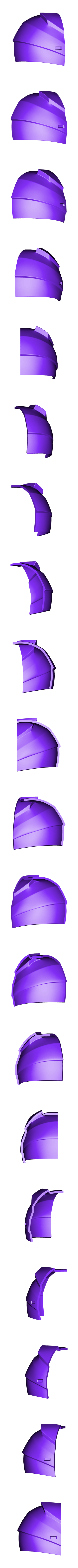 CelestialNightHawkface02S.stl Celestial Nighthawk exotic helmet For Cosplay