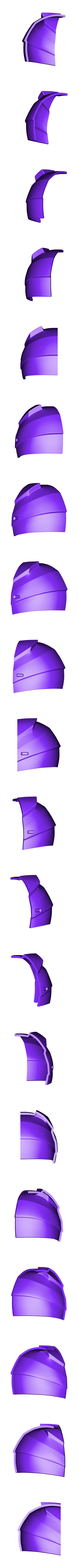 CelestialNightHawkface04S.stl Celestial Nighthawk exotic helmet For Cosplay