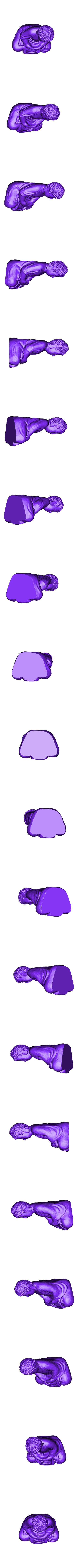 Sitting Buddha.stl bouddha assis