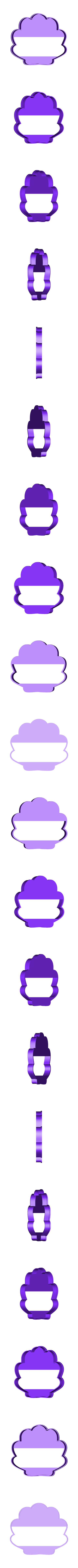 concha v1.stl mermaid packx4 cookie cutter