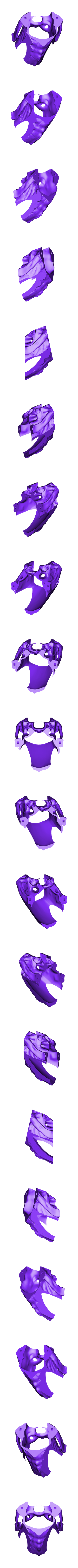 skull middle.stl Troll Skull