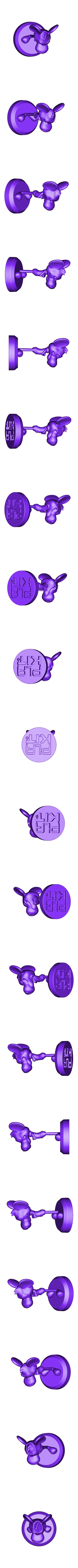 PlaKitX_DangerMouse_Merged_WithBase.stl DANGER MOUSE Classic