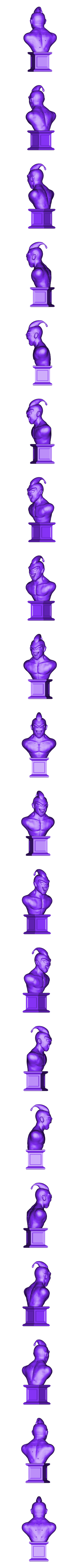 Boo.obj Dragonball Majin Boo Bust