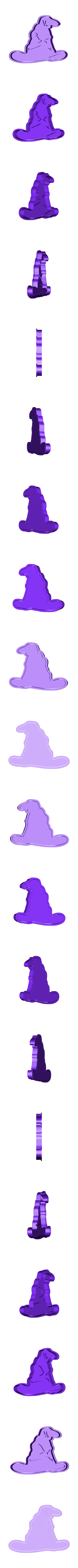 HP sombrero v3.stl Harry Potter Cutters