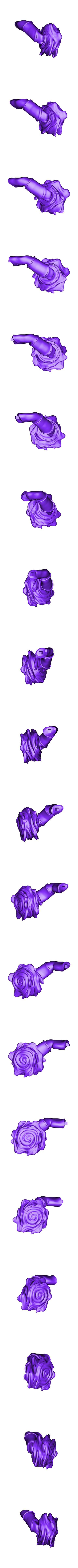 Kid Buu - Bras Gauche + Boule 1.stl Kid Buu - Dragon Ball