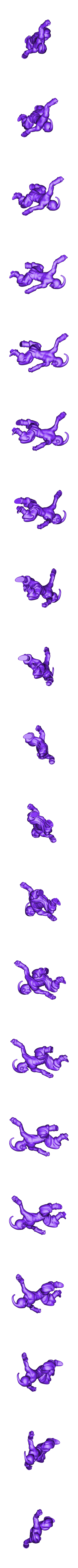 Kid Buu - Full 1.stl Kid Buu - Dragon Ball