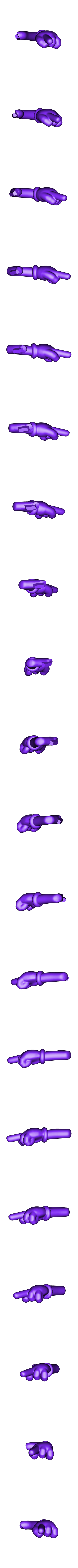 MM'S Jaune - Bras Gauche.stl Gelb - MM's