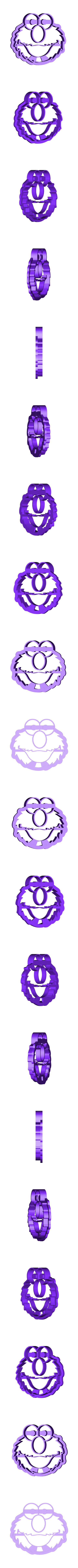 Elmo.stl Sesame street cookie cutter set