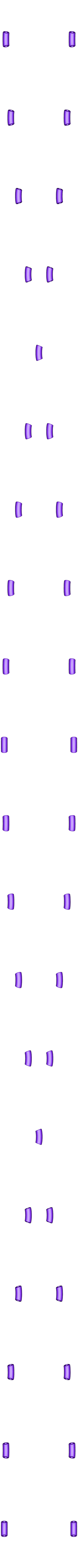 Square Strapped Treasure Chest - Part 6.stl Quadratische Schatztruhe mit Riemen - Multimaterial