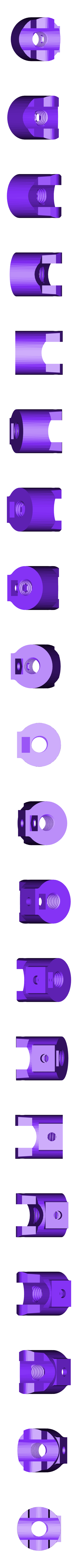 vis-court.stl Cardan coupling for 3D printer