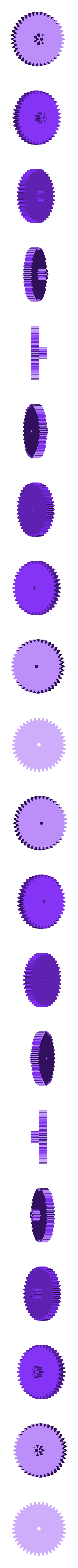 bottom gear.stl Gearbox 186:1