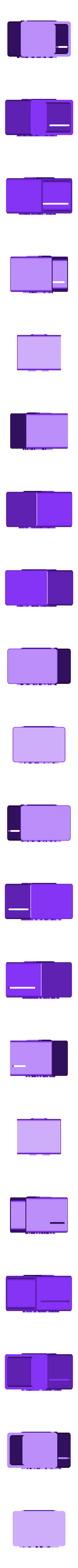 BladeDispose_Box.stl Razor blade disposal box