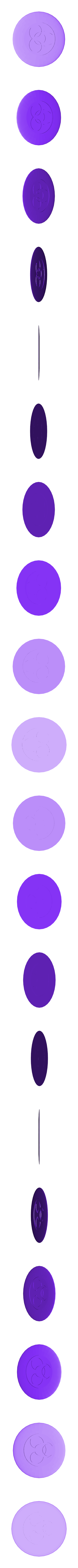 sticker BIO 1Crd.stl Transparent ORGANIC sticker