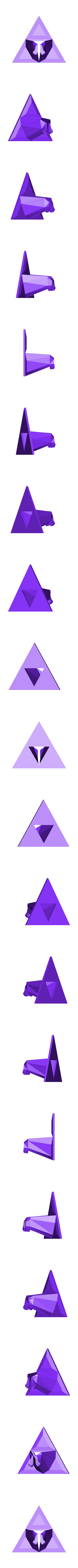 mask_stand.STL máscara de zelda majoras