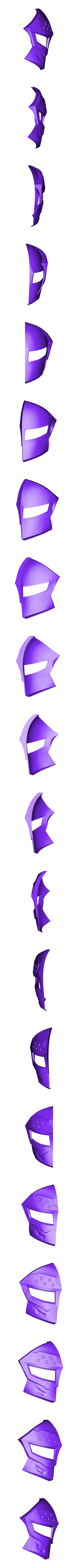 BravePart6.stl Kamen Rider Brave - Casque pour cosplay