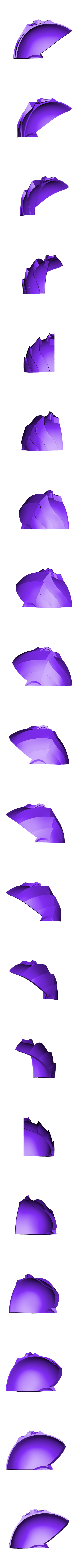 BravePart4.stl Kamen Rider Brave - Casque pour cosplay