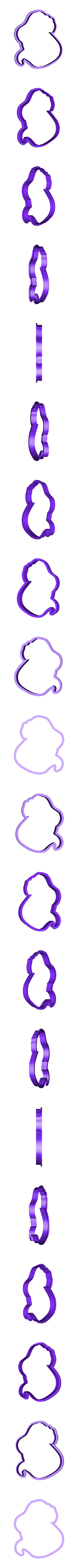 SIRENITA EXT 9cm.stl Little Mermaid Ariel