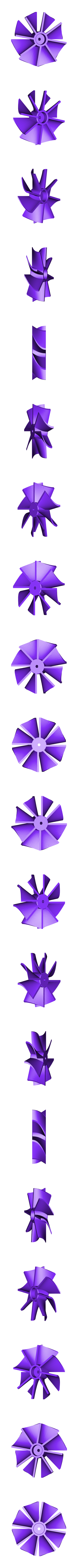 Hélice V4.stl Diffuseur d'huile essentielles ou parfum  ou citronnelle anti-moustiques V3