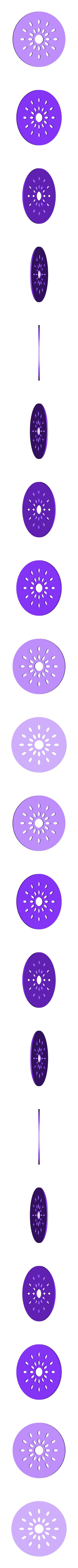 couvercle v3 v1.stl Diffuseur d'huile essentielles ou parfum  ou citronnelle anti-moustiques V3