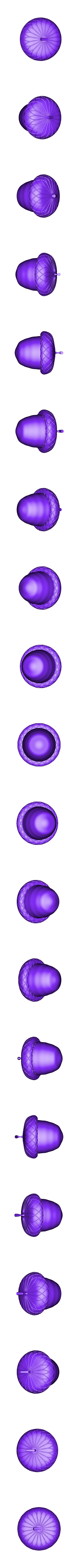 Gland.stl Bellota - Nueces - Nueces