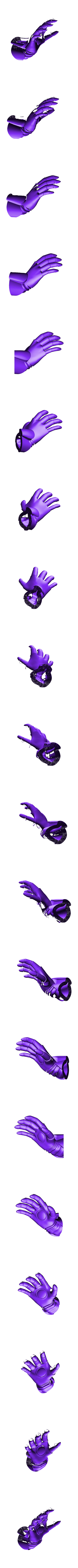 ironmanolamp.stl Lâmpada de parede Ironman