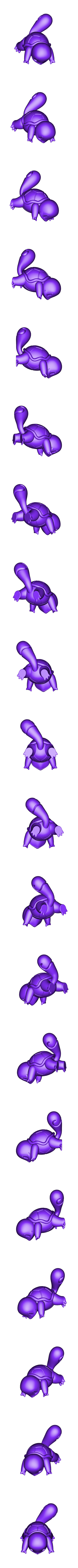 squirtle pose 4.stl Squirtle - Pokemon