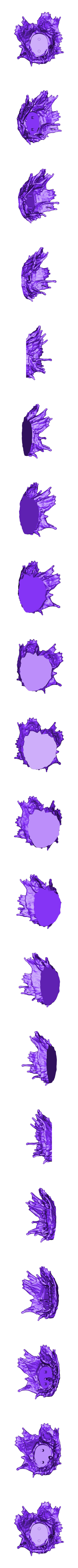 Splash.stl Dolphin Splash, montagem na parede