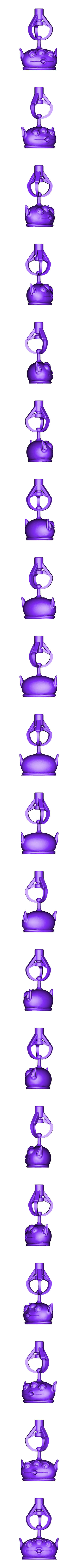 alien head.stl Королевство сердец 3 Полноразмерный любимый помощник шерифа История игрушек Ключ-нож