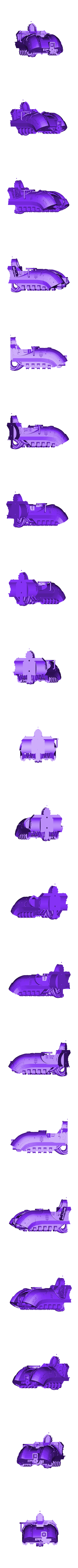 SpeederFuselageFront.stl Angry Air - Frugal Displeased Soldier Deployment Vessel (Frugal Displeased Soldier Deployment Vessel)