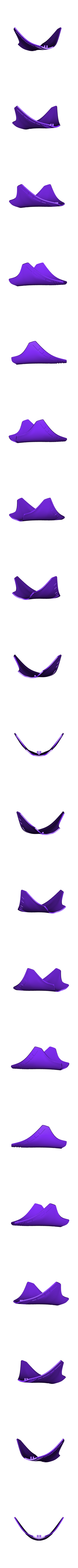 kylo_ren_helmet_front_plate2.stl Casco de KyloRen - Star Wars