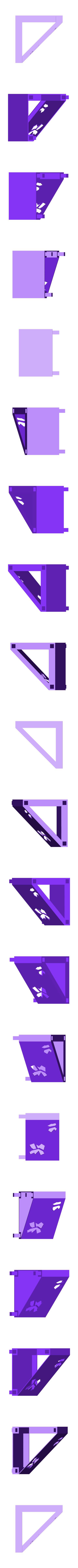 m2.STL Угловая стена для растений
