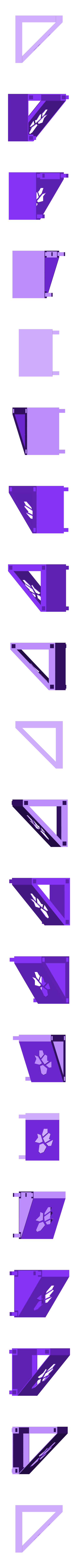 m5.STL Угловая стена для растений