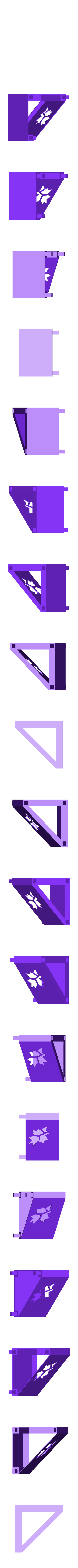 m4.STL Угловая стена для растений