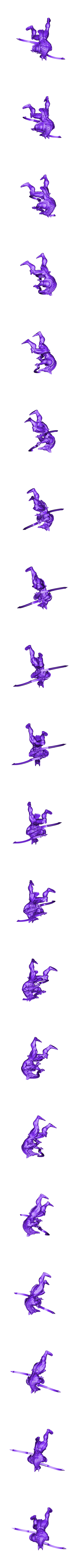 TzaangorDualKhopesh_DoubleCrossStrike.stl Cultistes du Chacal immortels