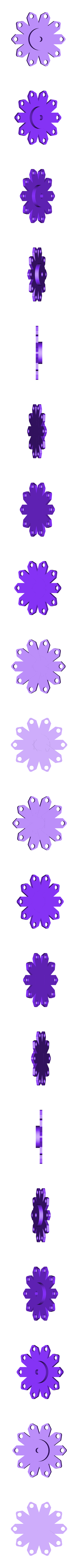 CABEZA SIN RODAMIENTO.stl ROTATING BASEBALL RACK