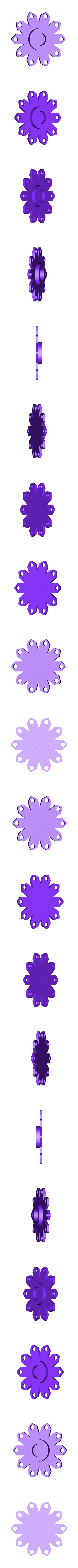 CABEZA CON RODAMIENTO.stl ROTATING BASEBALL RACK