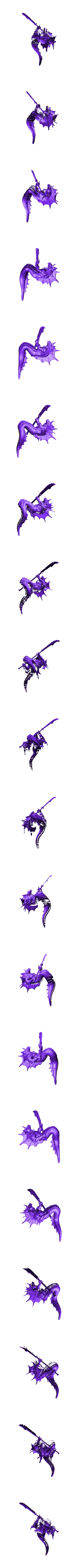 pose1.stl Guerreros Naga