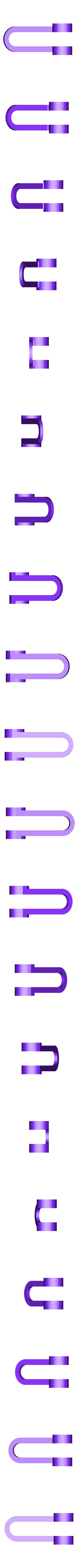 18mm_Bracket.stl Car Headrest Bag Hooks