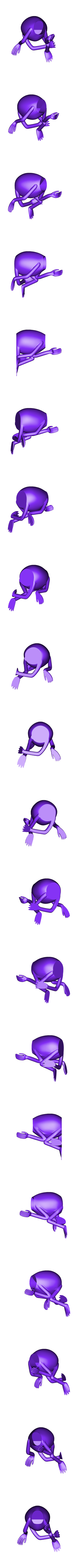 5_green_body.stl Kermit the Frog - MMU