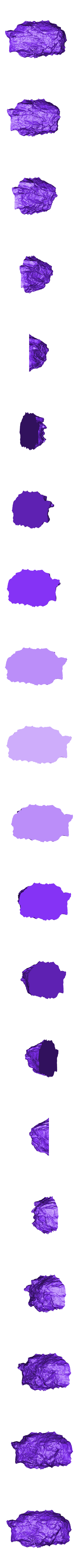 kitzbuhel.stl 3D scanned Kitzbühel rock