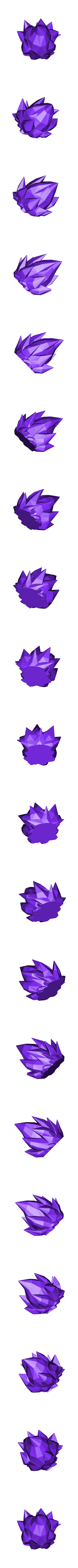 pelo.obj Goku vs freezer chibi