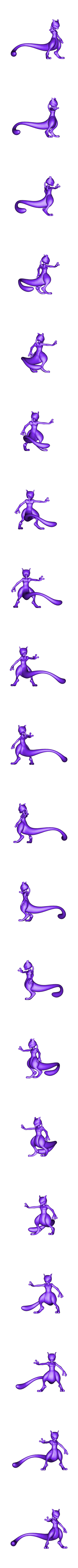 Mewtwo_high.stl 150 - Mewtwo