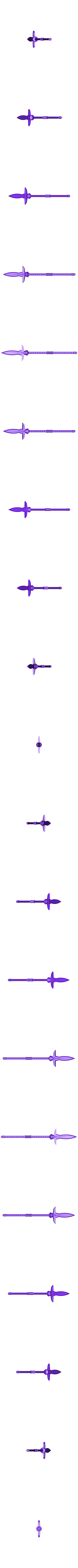 Grimdark_Boar_Spear.STL Lança de javali das trevas