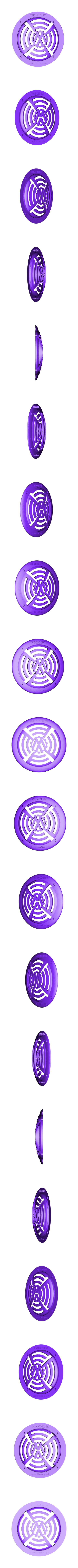 VW_speaker_grill.stl Зубчатая решетка динамика VW