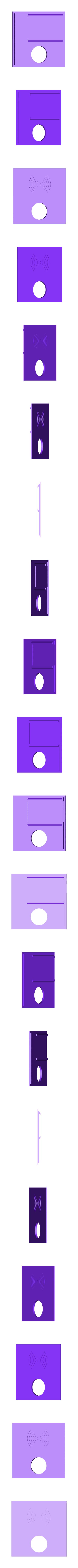 TopPlate.stl TonUINO Case with Quick Charge and Card Box