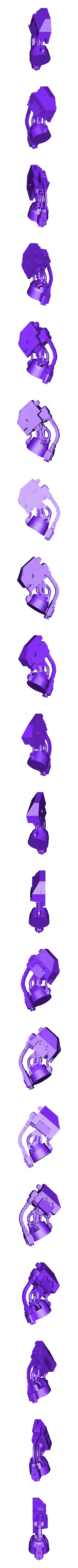 arm_R.stl Potty Head Boxy Robot Super Viejo