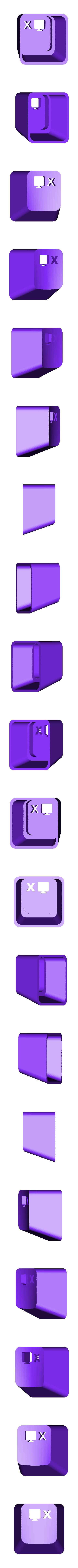 key_SWP_X.stl Key cap